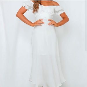 Sky Child Maxi Dress White